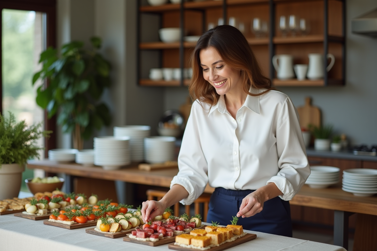Disposition des plats pour un buffet réussi : techniques et astuces