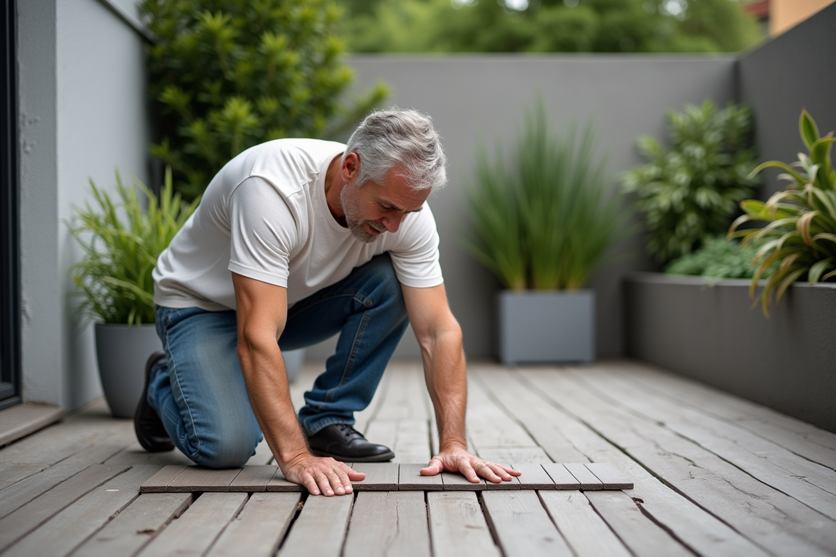 Options économiques pour revêtir le sol d’une terrasse
